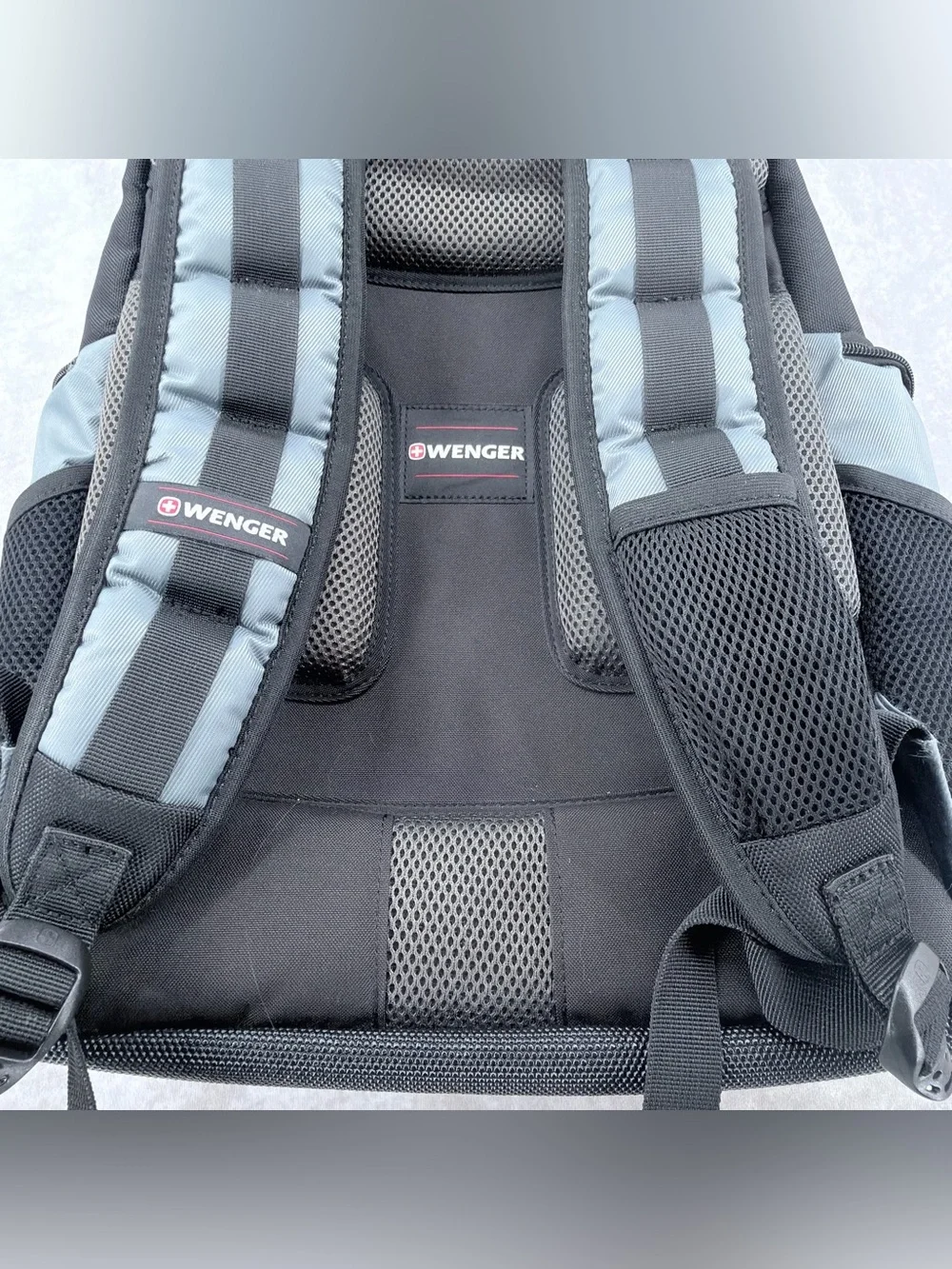 SwissGear Wenger Black & Gray Laptop Backpack